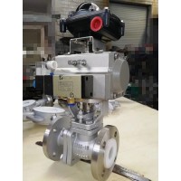 法蘭襯氟氣動(dòng)球閥 Q641FS系列氣動(dòng)球閥